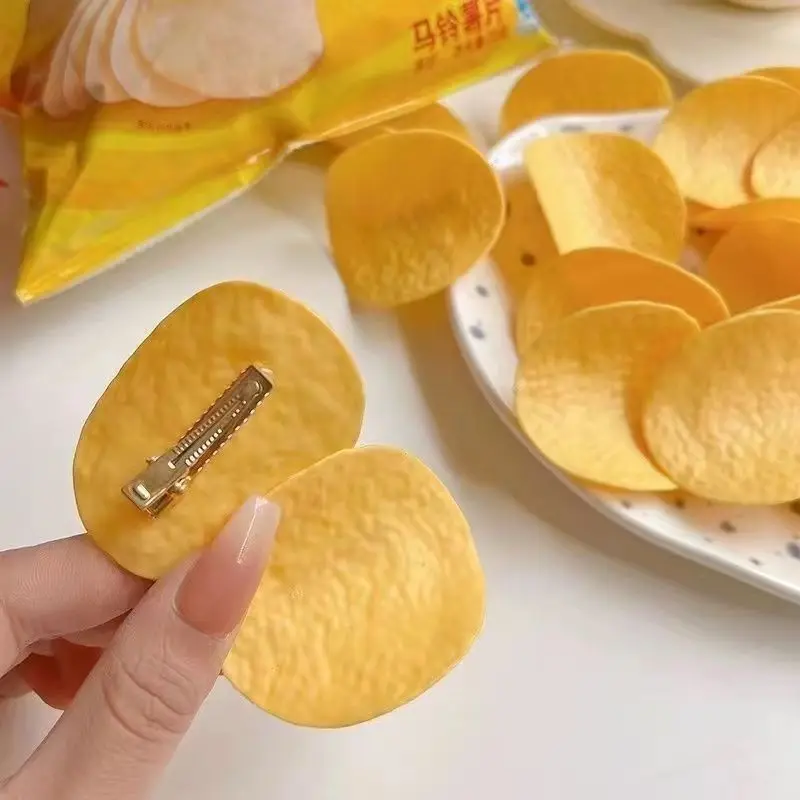 Hair Bundles - Simulation Potato Chip Hair Clip ins