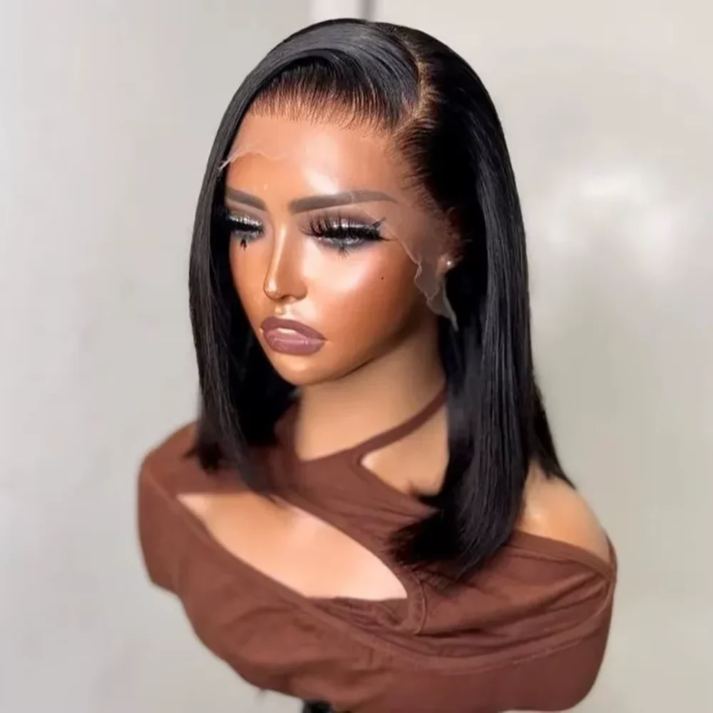 2026 NEW Bob Wig Frontal Lace  - Glueless Wear And Go Human Hair Wig review and price