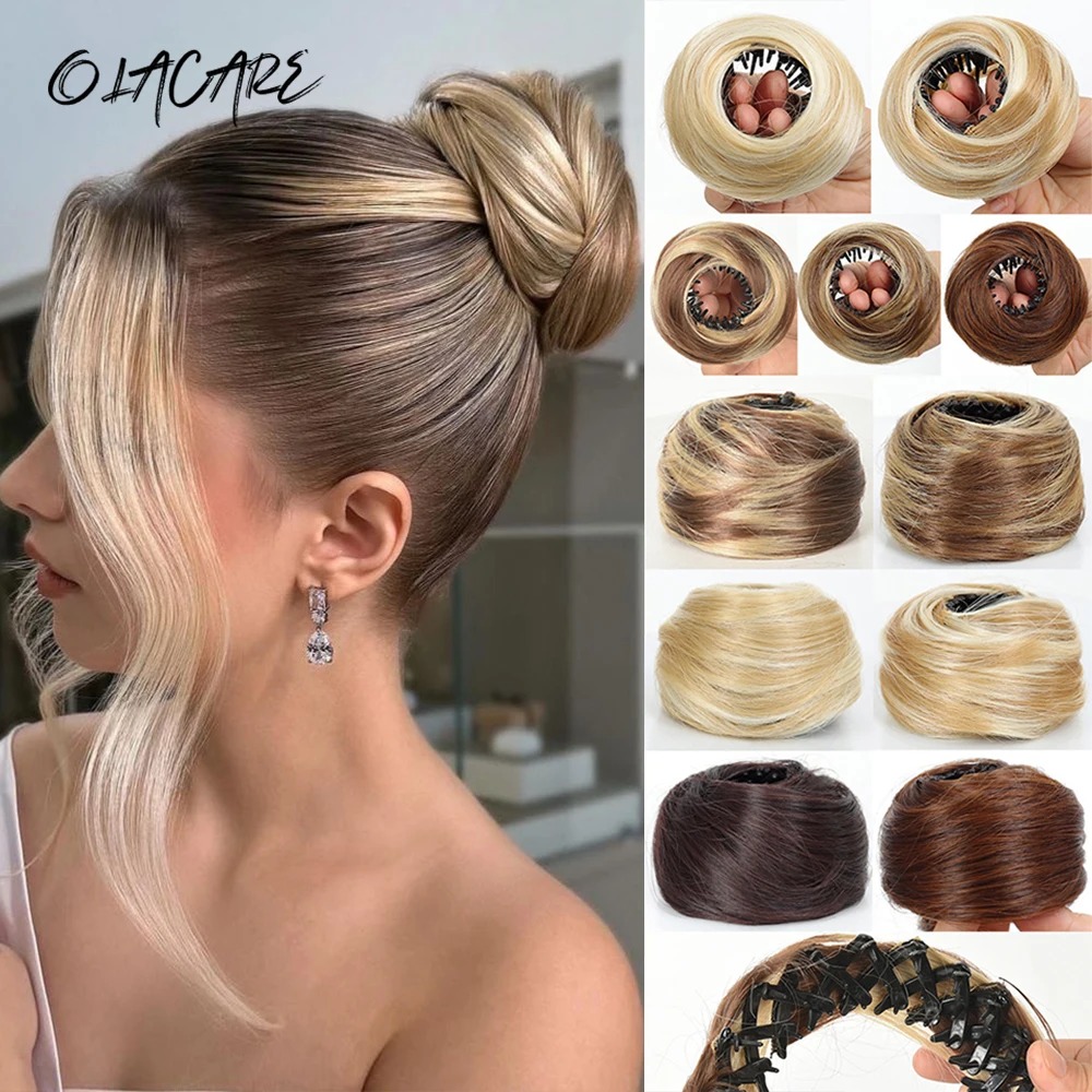 Synthetic Mini Claw Clip in Me - Claw Clip Messy Bun Hair Piece review and price